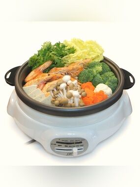 Sunpentown (SPT) ST-360 Shabu-Shabu Hotpot & BBQ Electric Pan Multi-Cooker